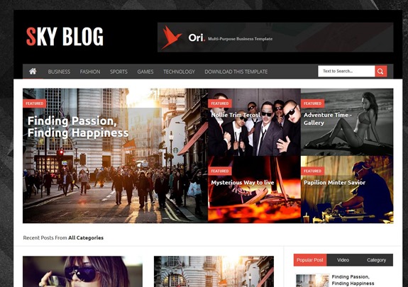 I migliori 170+ Modelli Responsive Gratis per Blogger.