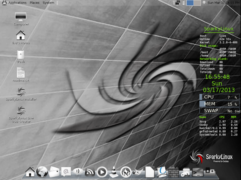 Rilasciata SparkyLinux 3.5 una distro stabile e molto versatile.