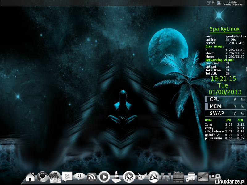 Rilasciata SparkyLinux 3.5 una distro stabile e molto versatile.