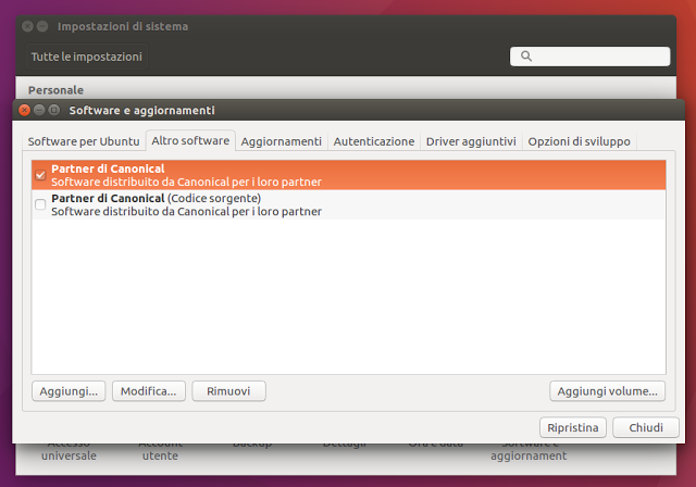 Ubuntu 16.04 - Guida post installazione