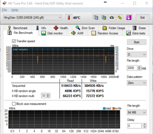 KingDian S280 240GB: l’SSD più economico del web! La nostra prova!