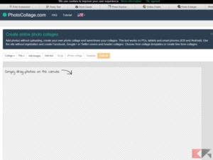 Collage foto: migliori siti, app e programmi