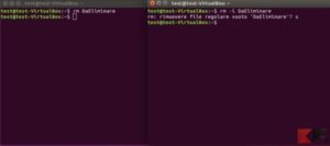 Evitare di eliminare accidentalmente file con il comando rm