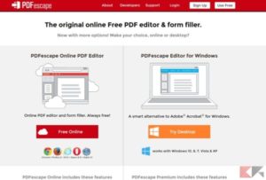 Come creare un PDF editabile (menu, campi di testo, quiz)