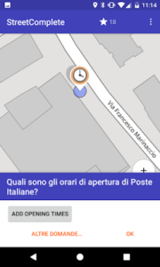 Miglioriamo OpenStreetMap con StreetComplete