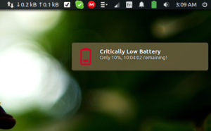 Battery Monitor per Ubuntu si aggiorna ed introduce le notifiche personalizzate!