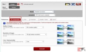 Come ridurre e comprimere PDF