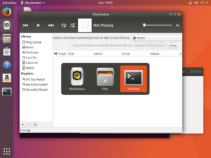 Ubuntu GNOME Shell in azione su Ubuntu 17.10 Artful