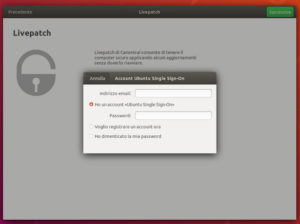 Ubuntu 18.04 LTS: Il wizard che appare al primo avvio