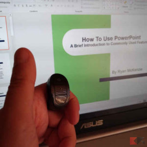 Recensione di Inateck WP2002: l’anello per slide Power Point