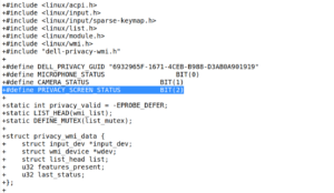 Linux: Dell abilita i controlli hardware per la privacy